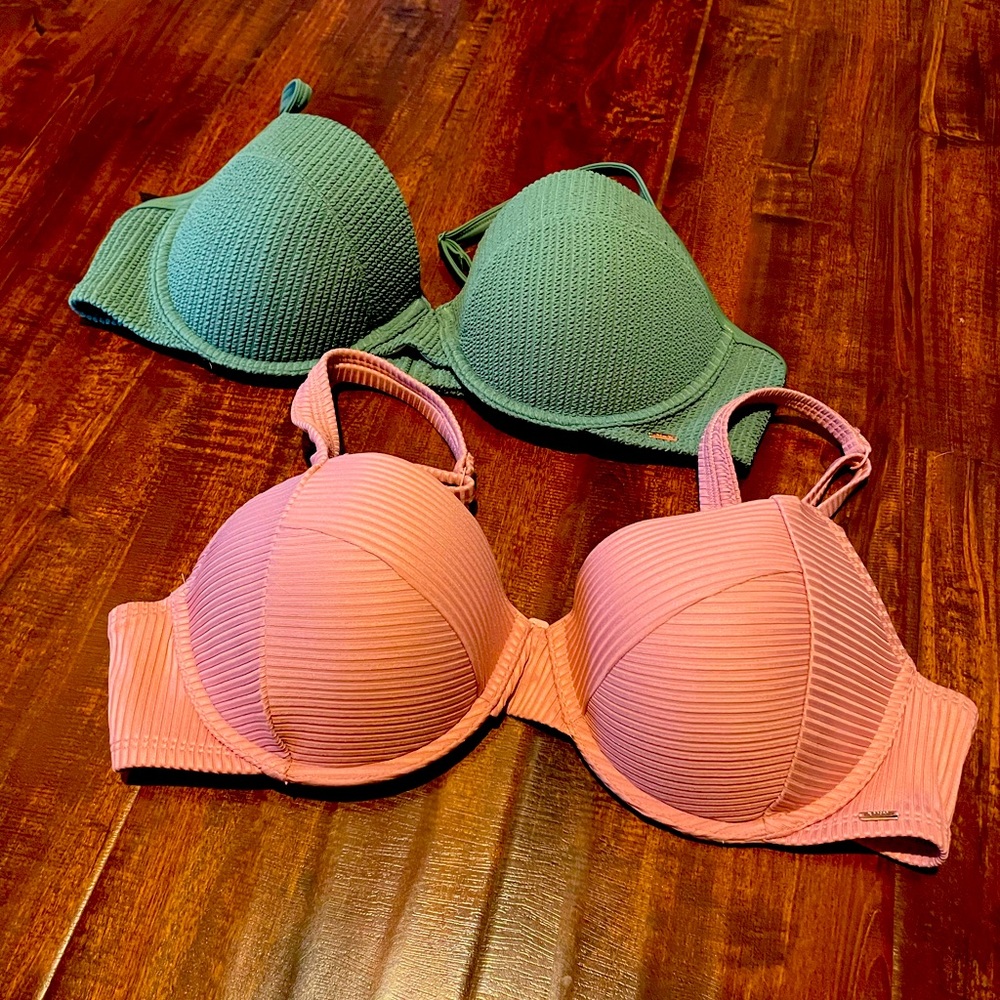 Very cute Pink swimsuit tops!